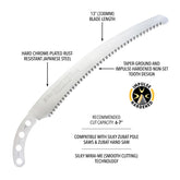 Silky ZUBAT Replacement Blade 330mm Large Teeth (271-33)